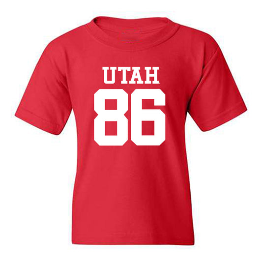 Utah - NCAA Football : Will Monney - Replica Shersey Youth T-Shirt-0