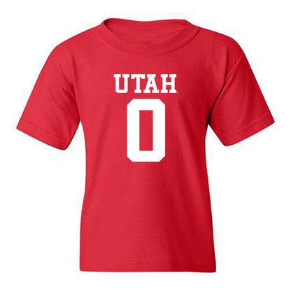 Utah - NCAA Football : Kyri Shoels - Replica Shersey Youth T-Shirt-0