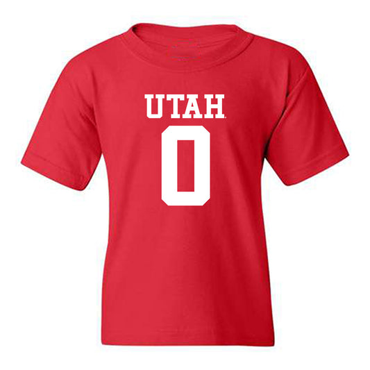 Utah - NCAA Football : Kyri Shoels - Replica Shersey Youth T-Shirt-0