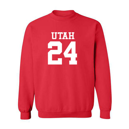 Utah - NCAA Football : Marcus Wimberly - Replica Shersey Crewneck Sweatshirt-0