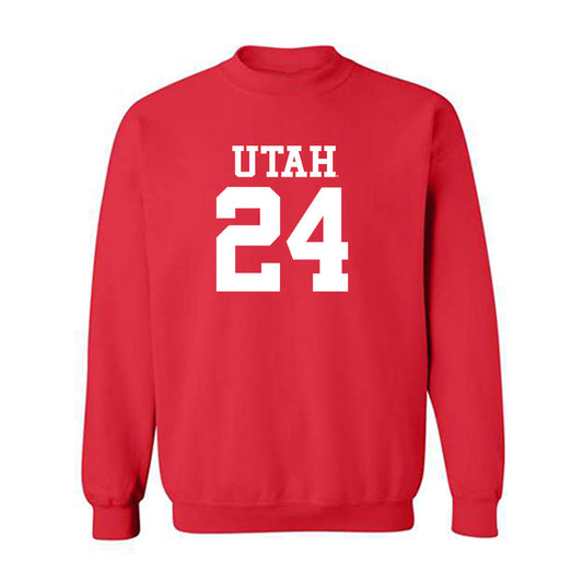 Utah - NCAA Football : Marcus Wimberly - Replica Shersey Crewneck Sweatshirt-0