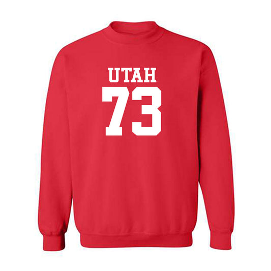 Utah - NCAA Football : Cedric Jefferson - Replica Shersey Crewneck Sweatshirt-0