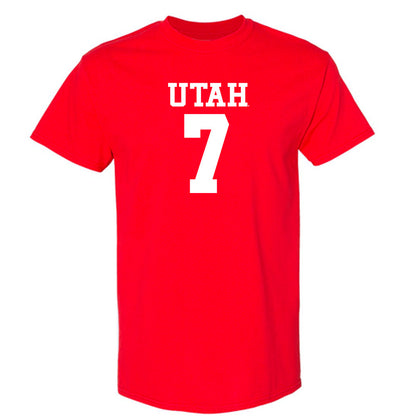 Utah - NCAA Football : Braden Pegan - Replica Shersey T-Shirt-0