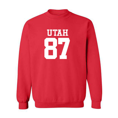Utah - NCAA Football : Mitch Nielsen - Replica Shersey Crewneck Sweatshirt-0
