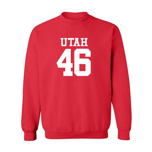 Utah - NCAA Football : Mauka Bernard - Replica Shersey Crewneck Sweatshirt-0