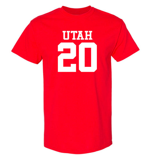 Utah - NCAA Football : Mateaki Helu - Replica Shersey T-Shirt-0
