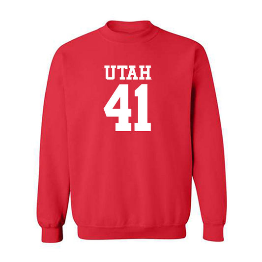 Utah - NCAA Football : LaGary Mitchell Jr - Replica Shersey Crewneck Sweatshirt-0