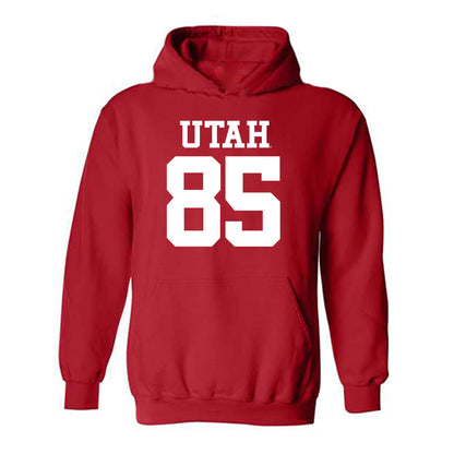 Utah - NCAA Football : Broderick Redden - Replica Shersey Hooded Sweatshirt-0