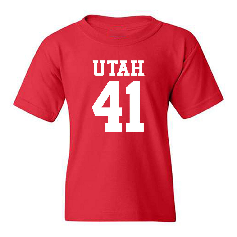 Utah - NCAA Football : LaGary Mitchell Jr - Replica Shersey Youth T-Shirt-0