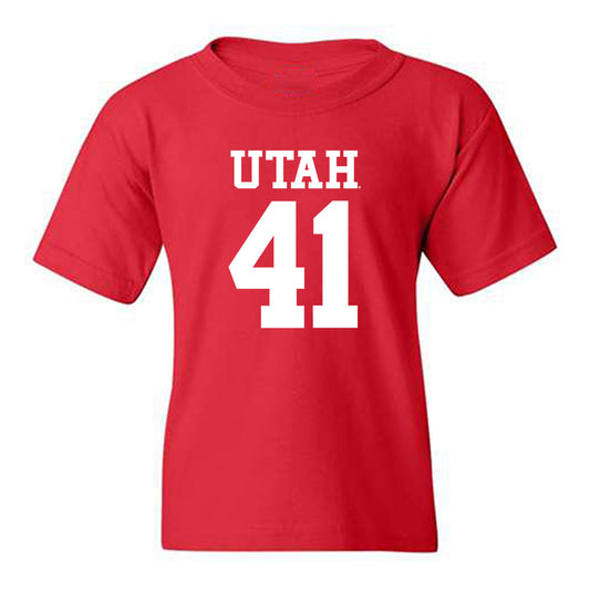 Utah - NCAA Football : LaGary Mitchell Jr - Replica Shersey Youth T-Shirt-0