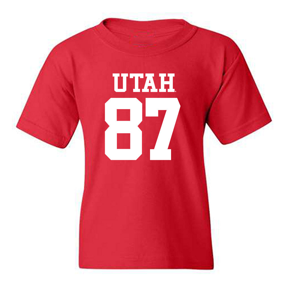 Utah - NCAA Football : Mitch Nielsen - Replica Shersey Youth T-Shirt-0
