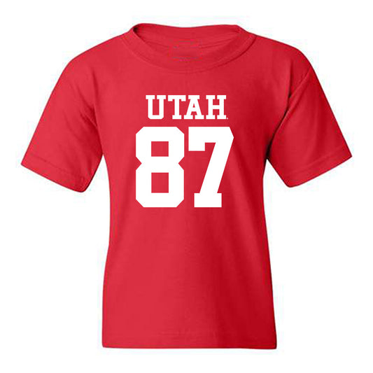 Utah - NCAA Football : Mitch Nielsen - Replica Shersey Youth T-Shirt-0