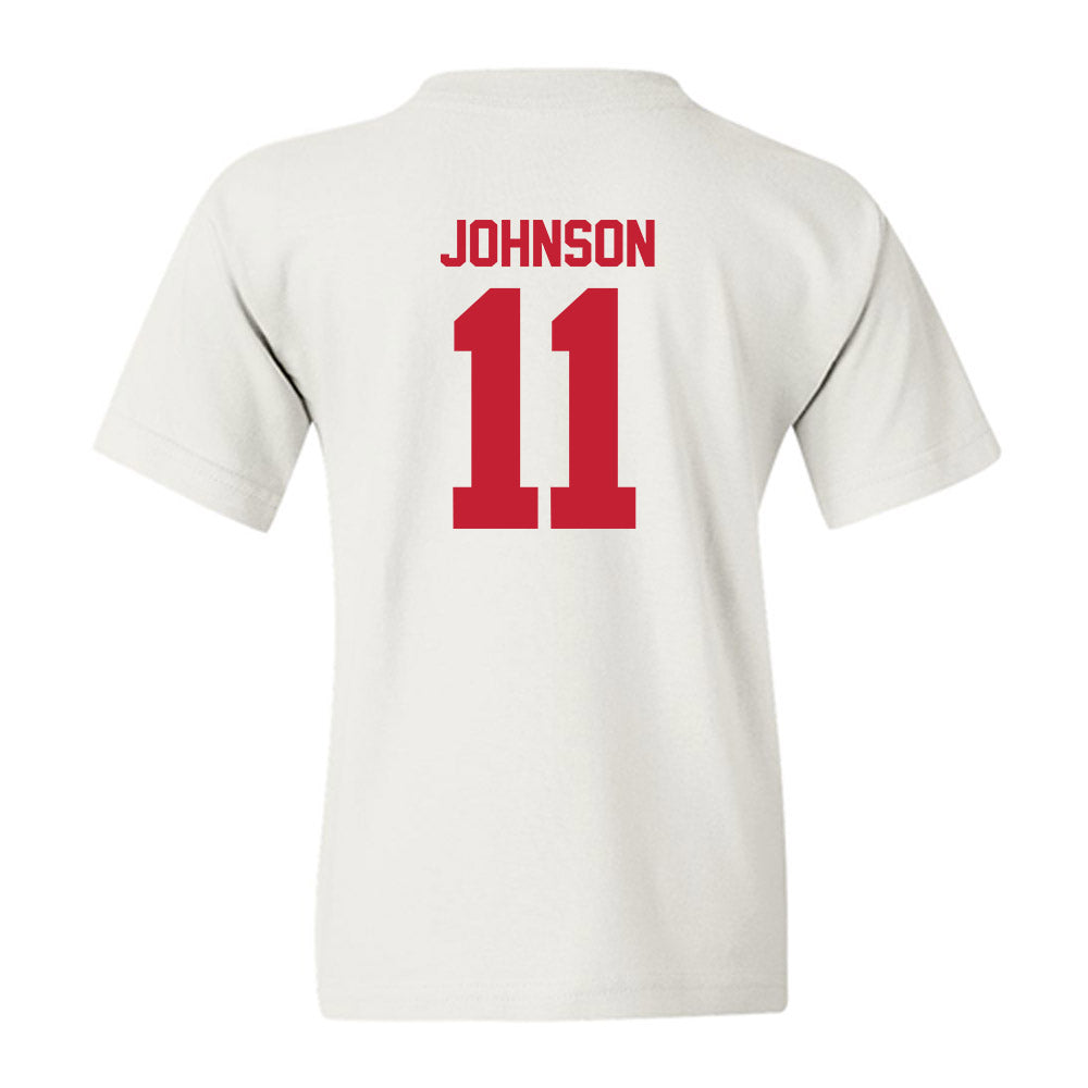 Utah - NCAA Football : Ricky Johnson - Replica Shersey Youth T-Shirt-1