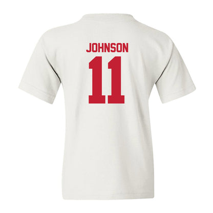 Utah - NCAA Football : Ricky Johnson - Replica Shersey Youth T-Shirt-1