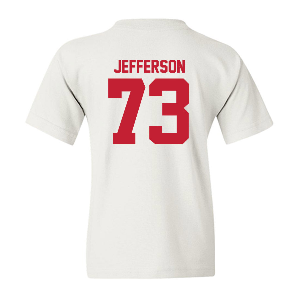 Utah - NCAA Football : Cedric Jefferson - Replica Shersey Youth T-Shirt-1