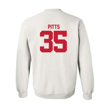 Utah - NCAA Football : Preston Pitts - Replica Shersey Crewneck Sweatshirt-1