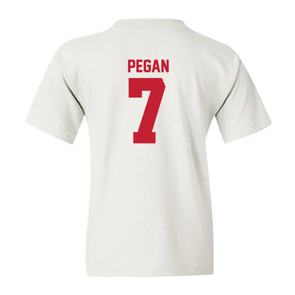 Utah - NCAA Football : Braden Pegan - Replica Shersey Youth T-Shirt-1