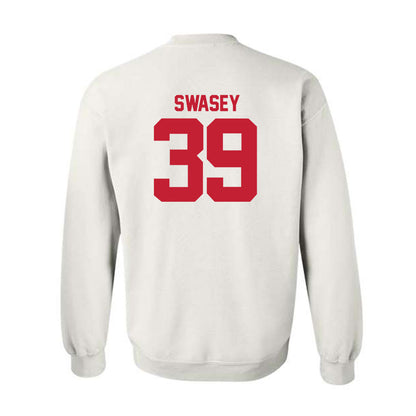 Utah - NCAA Football : Cooper Swasey - Replica Shersey Crewneck Sweatshirt-1