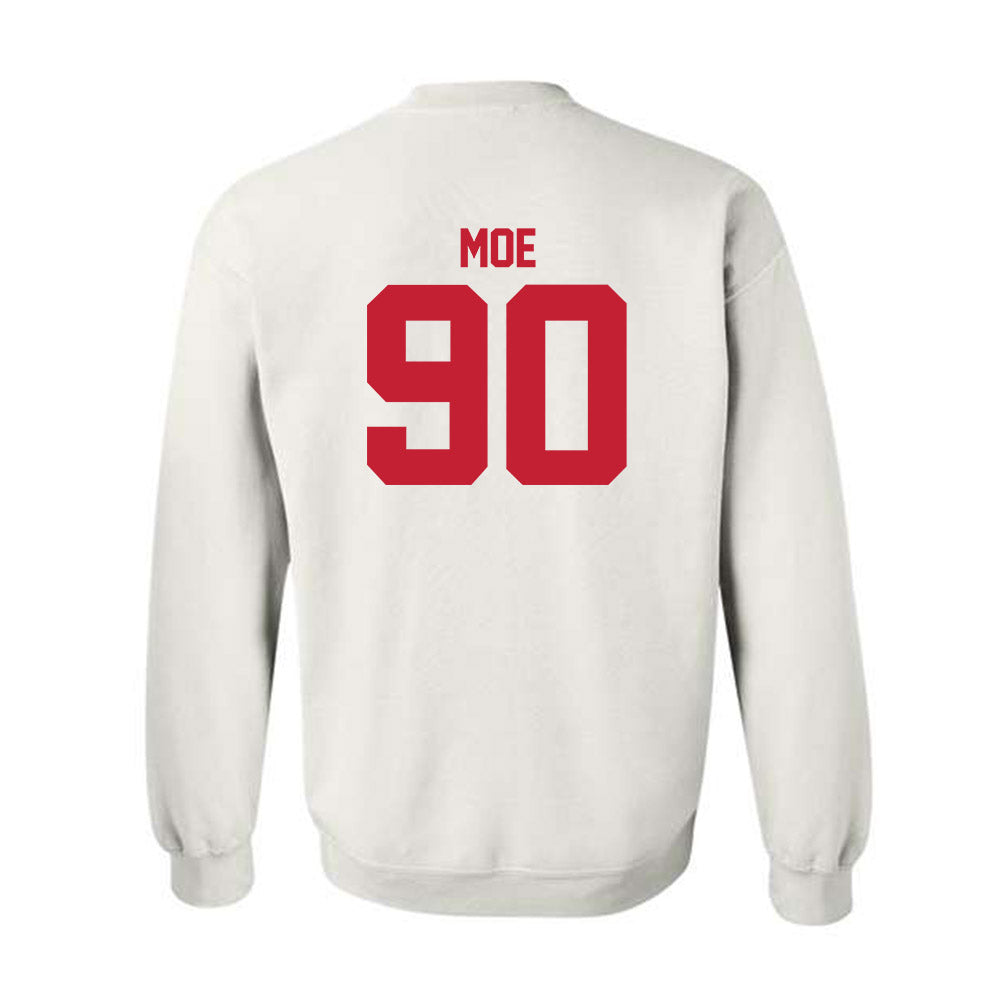 Utah - NCAA Football : Jireh Moe - Replica Shersey Crewneck Sweatshirt-1