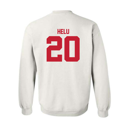 Utah - NCAA Football : Mateaki Helu - Replica Shersey Crewneck Sweatshirt-1