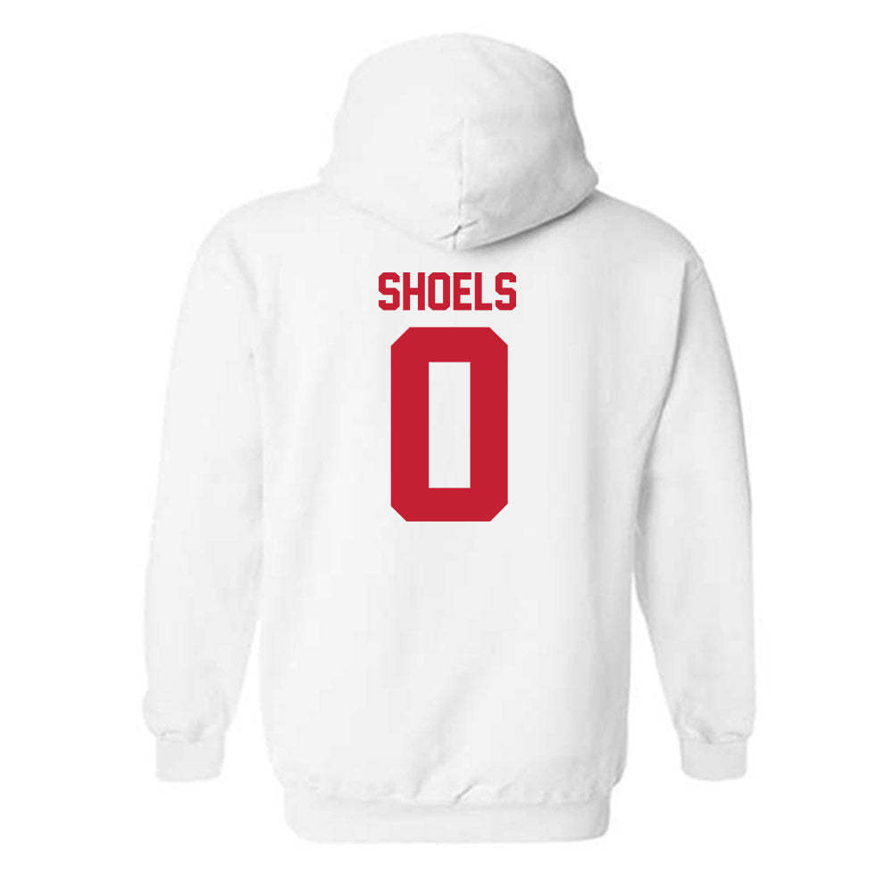 Utah - NCAA Football : Kyri Shoels - Replica Shersey Hooded Sweatshirt-1