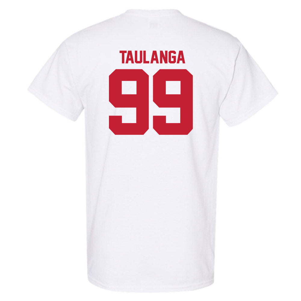 Utah - NCAA Football : Semi Taulanga - Replica Shersey T-Shirt-1