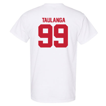 Utah - NCAA Football : Semi Taulanga - Replica Shersey T-Shirt-1
