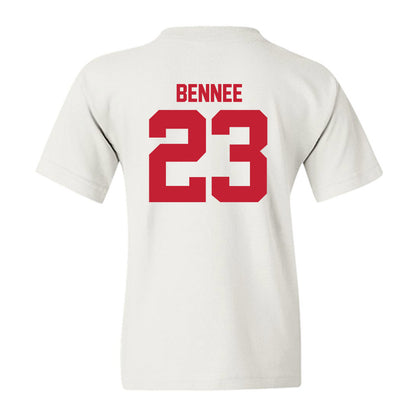 Utah - NCAA Football : Jackson Bennee - Replica Shersey Youth T-Shirt-1