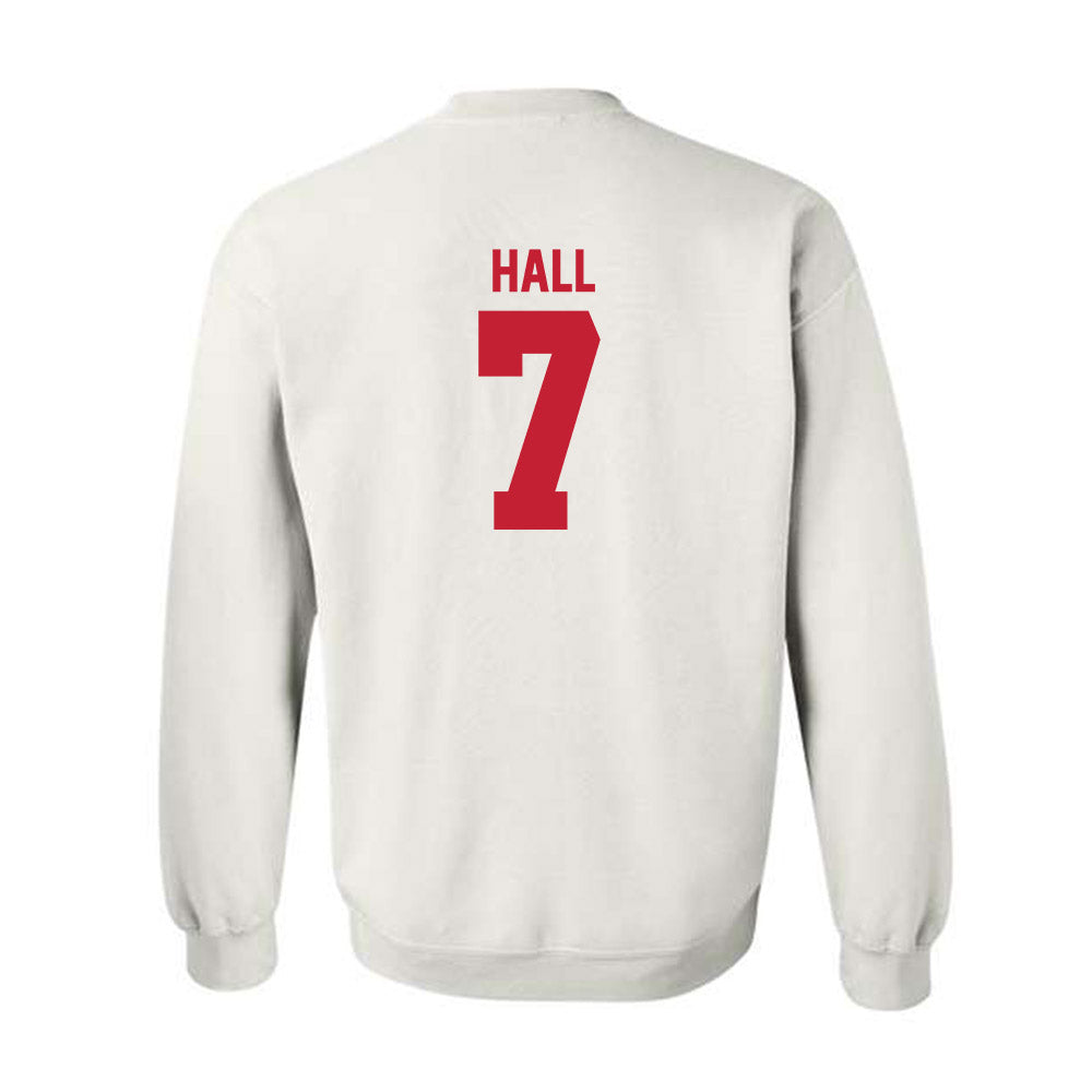 Utah - NCAA Football : Johnathan Hall - Replica Shersey Crewneck Sweatshirt-1