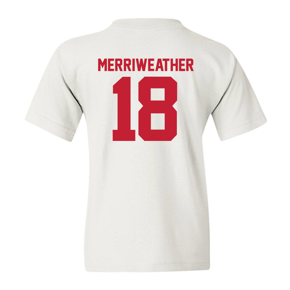 Utah - NCAA Football : Tobias Merriweather - Replica Shersey Youth T-Shirt-1