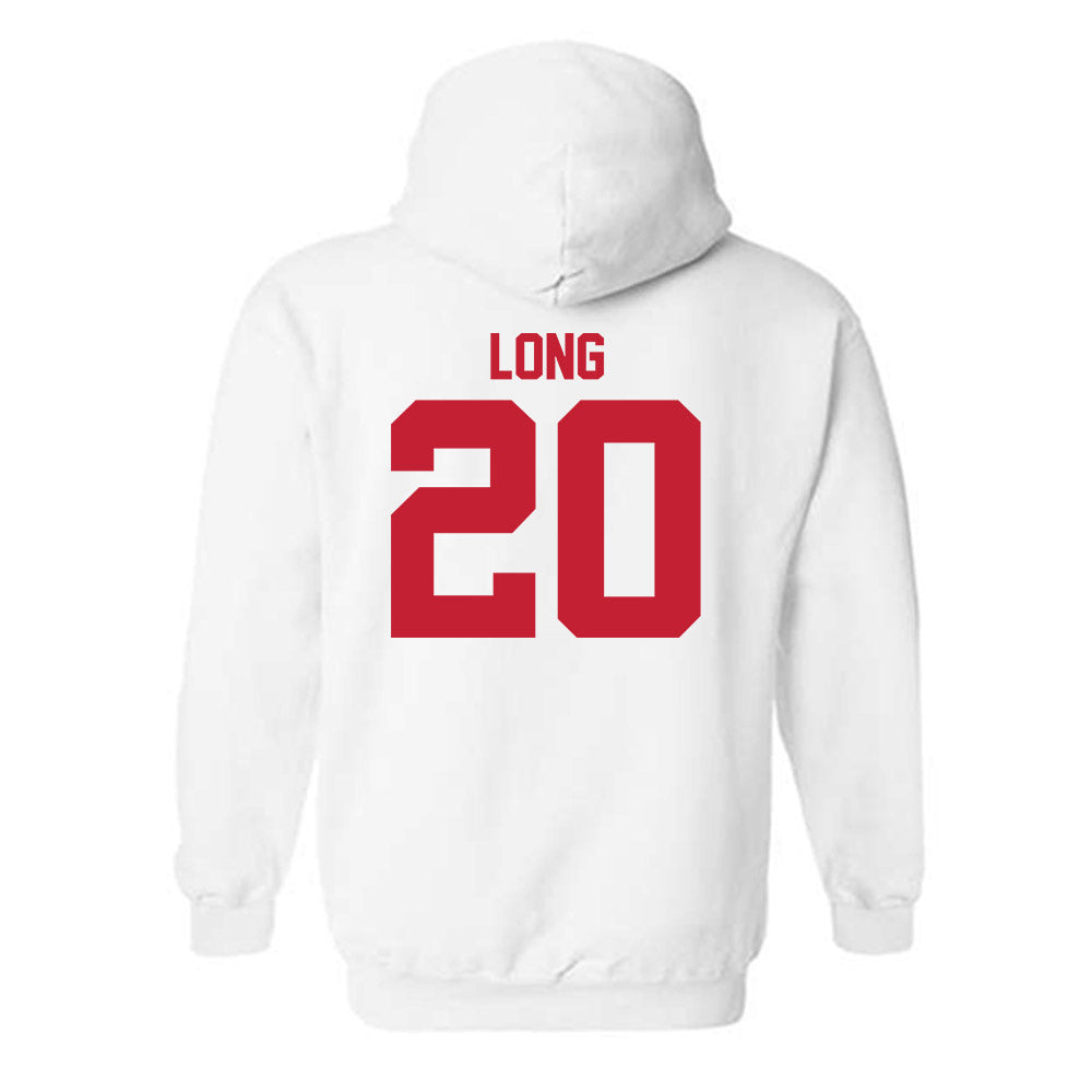 Utah - NCAA Football : King Long - Replica Shersey Hooded Sweatshirt-1