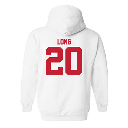 Utah - NCAA Football : King Long - Replica Shersey Hooded Sweatshirt-1