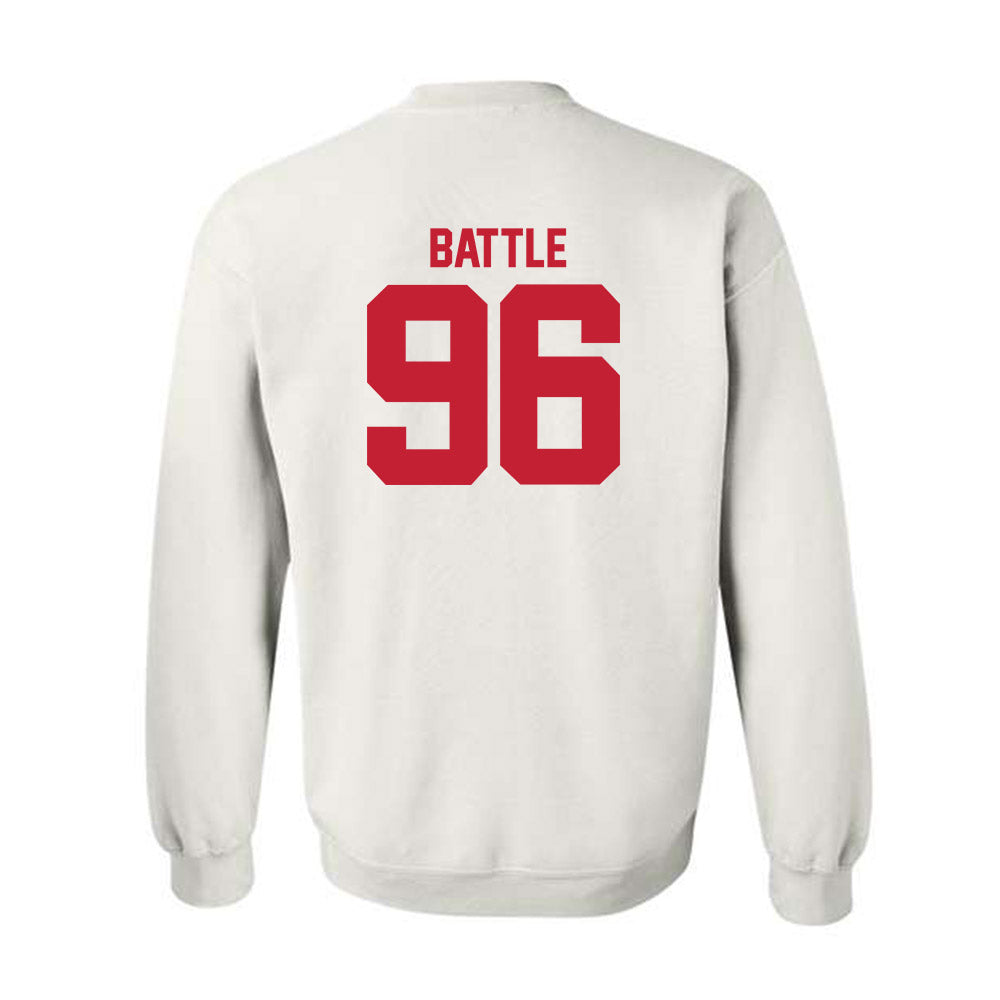 Utah - NCAA Football : Dilan Battle - Replica Shersey Crewneck Sweatshirt-1