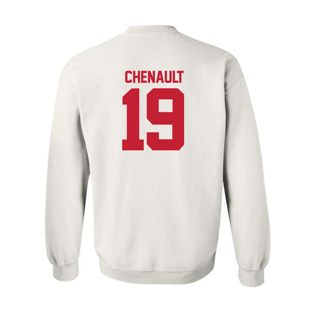 Utah - NCAA Football : James Chenault - Replica Shersey Crewneck Sweatshirt-1