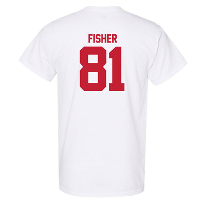 Utah - NCAA Football : Bear Fisher - Replica Shersey T-Shirt-1
