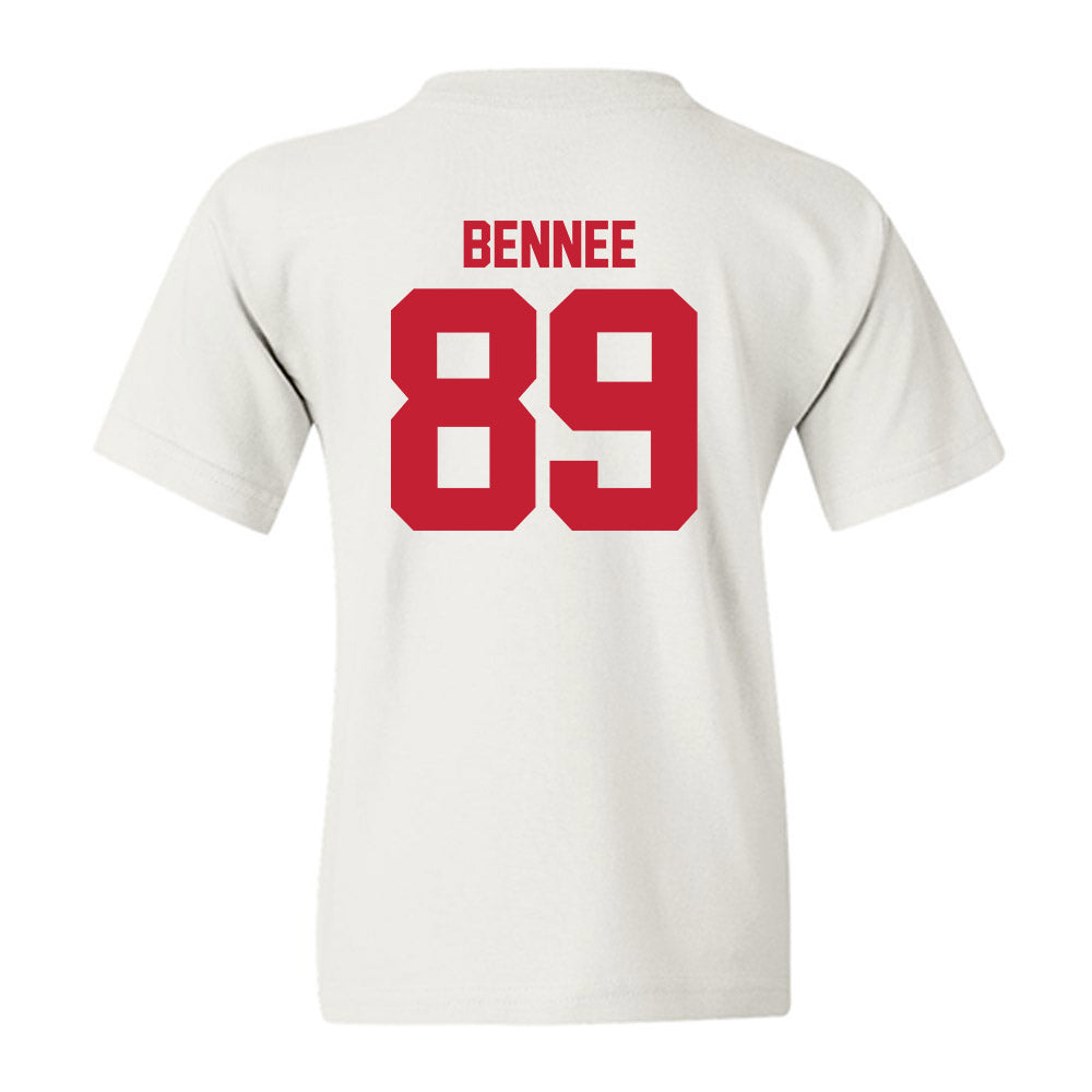 Utah - NCAA Football : Noah Bennee - Replica Shersey Youth T-Shirt-1