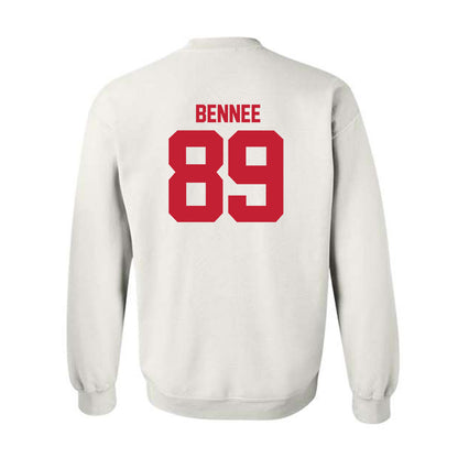 Utah - NCAA Football : Noah Bennee - Replica Shersey Crewneck Sweatshirt-1