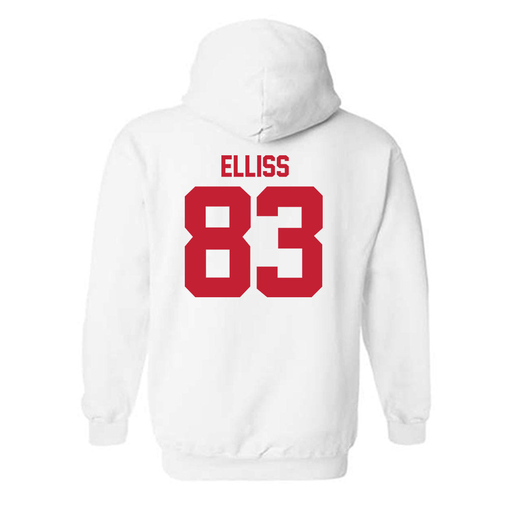 Utah - NCAA Football : Elijah Elliss - Replica Shersey Hooded Sweatshirt-1
