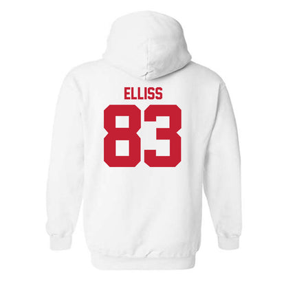 Utah - NCAA Football : Elijah Elliss - Replica Shersey Hooded Sweatshirt-1