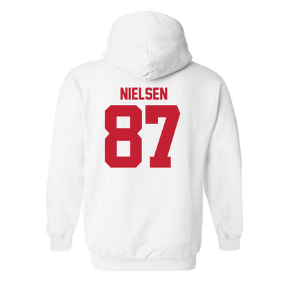 Utah - NCAA Football : Mitch Nielsen - Replica Shersey Hooded Sweatshirt-1