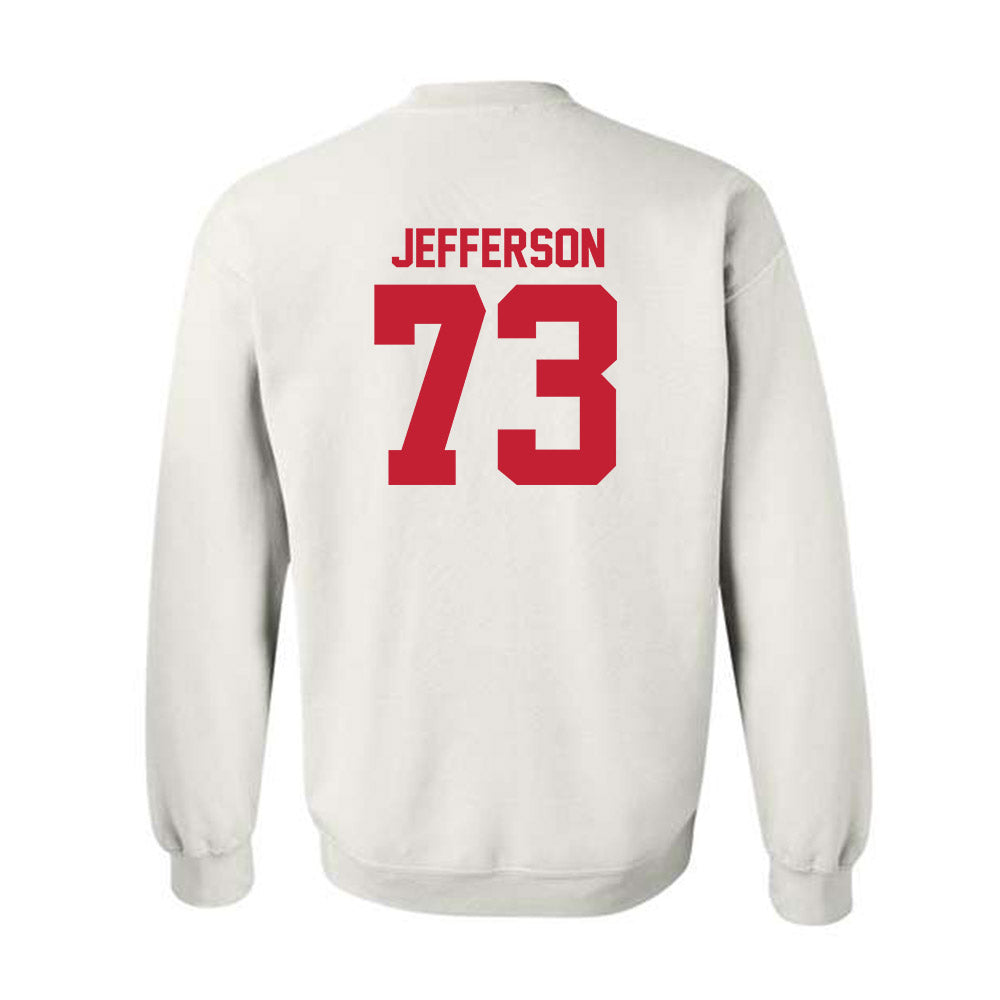 Utah - NCAA Football : Cedric Jefferson - Replica Shersey Crewneck Sweatshirt-1