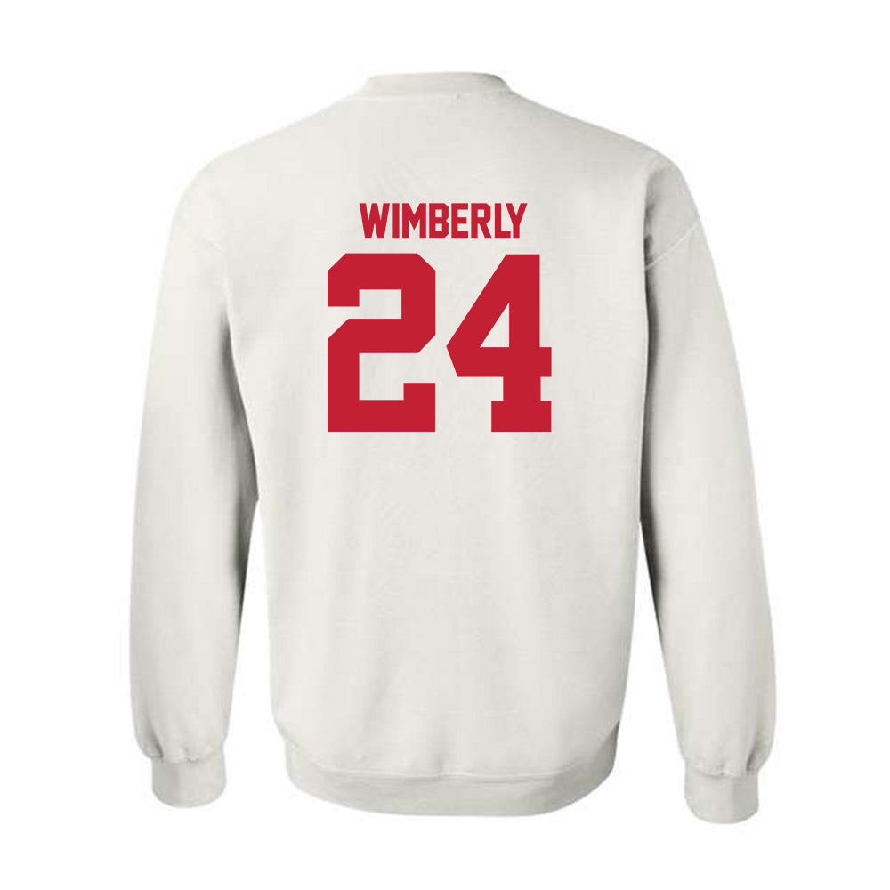 Utah - NCAA Football : Marcus Wimberly - Replica Shersey Crewneck Sweatshirt-1