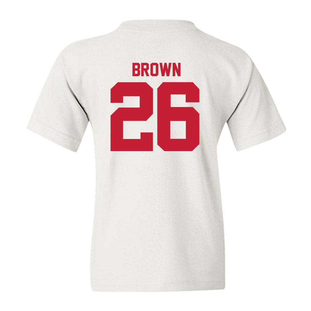 Utah - NCAA Football : Nicholas "Nick" Brown - Replica Shersey Youth T-Shirt-1