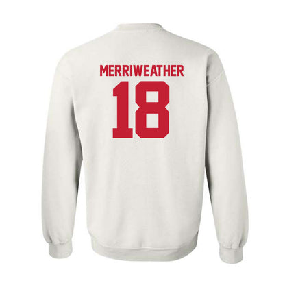 Utah - NCAA Football : Tobias Merriweather - Replica Shersey Crewneck Sweatshirt-1