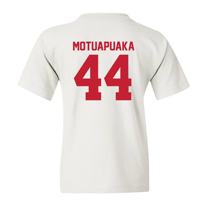 Utah - NCAA Football : Sione Motuapuaka - Replica Shersey Youth T-Shirt-1