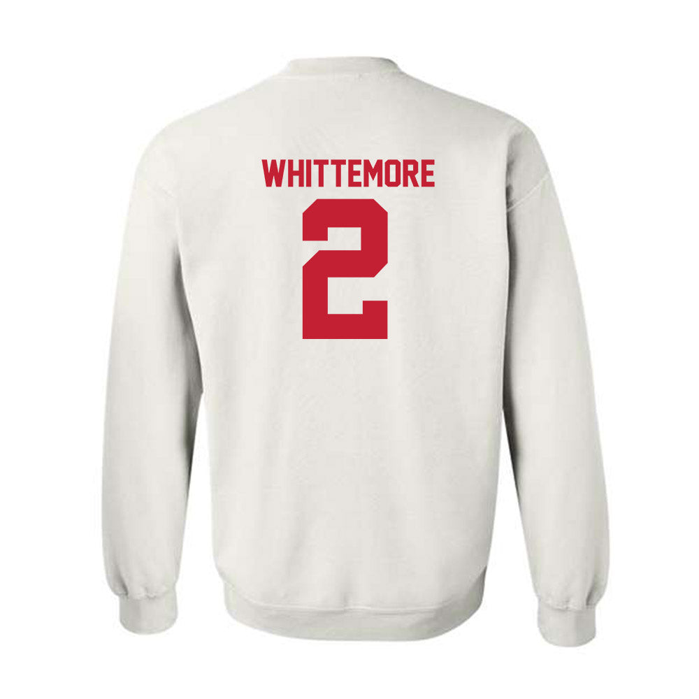 Utah - NCAA Football : Creed Whittemore - Replica Shersey Crewneck Sweatshirt-1