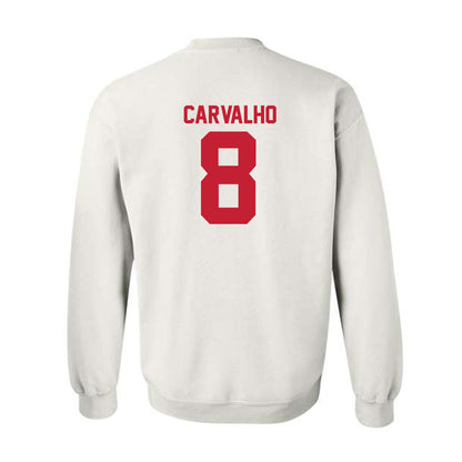 Utah - NCAA Football : Mana Carvalho - Replica Shersey Crewneck Sweatshirt-1