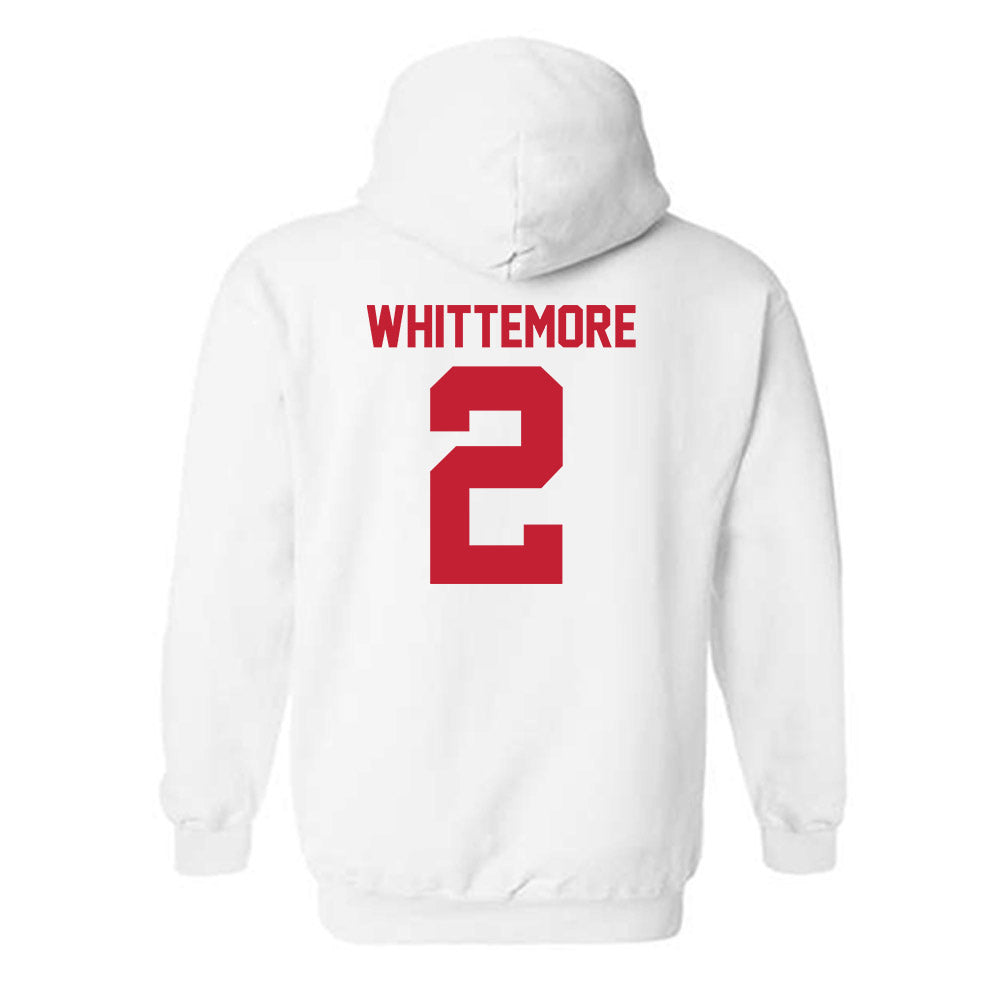 Utah - NCAA Football : Creed Whittemore - Replica Shersey Hooded Sweatshirt-1