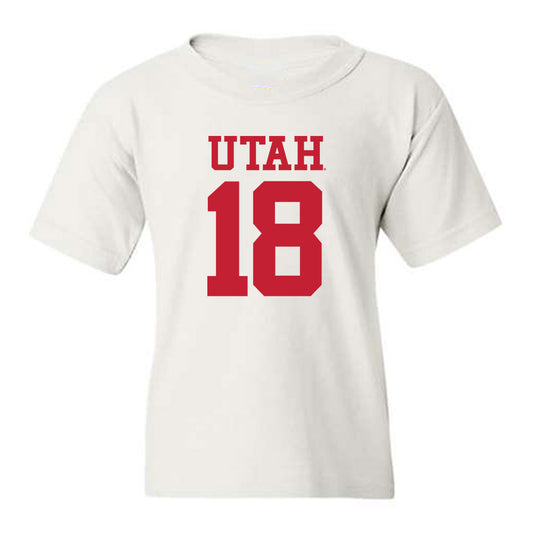 Utah - NCAA Football : Earl Parker - Replica Shersey Youth T-Shirt-0