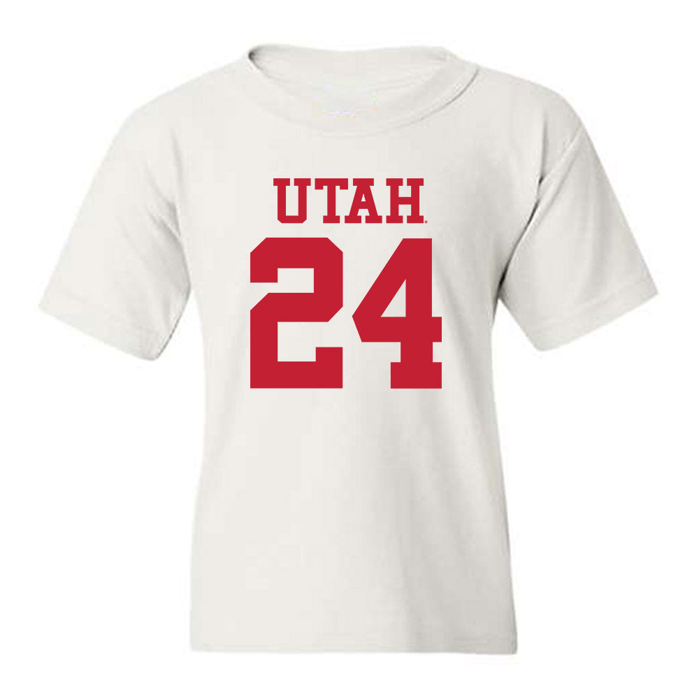 Utah - NCAA Football : Marcus Wimberly - Replica Shersey Youth T-Shirt-0